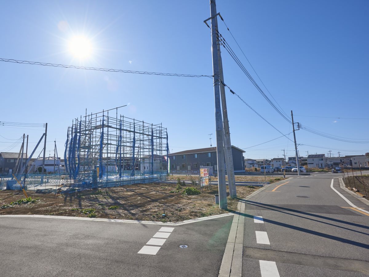 区画9付近　前面道路　