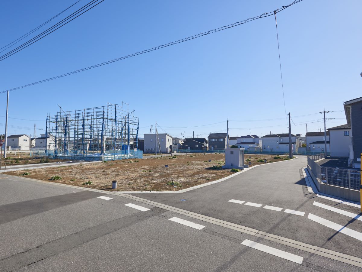 区画1～3付近　前面道路　