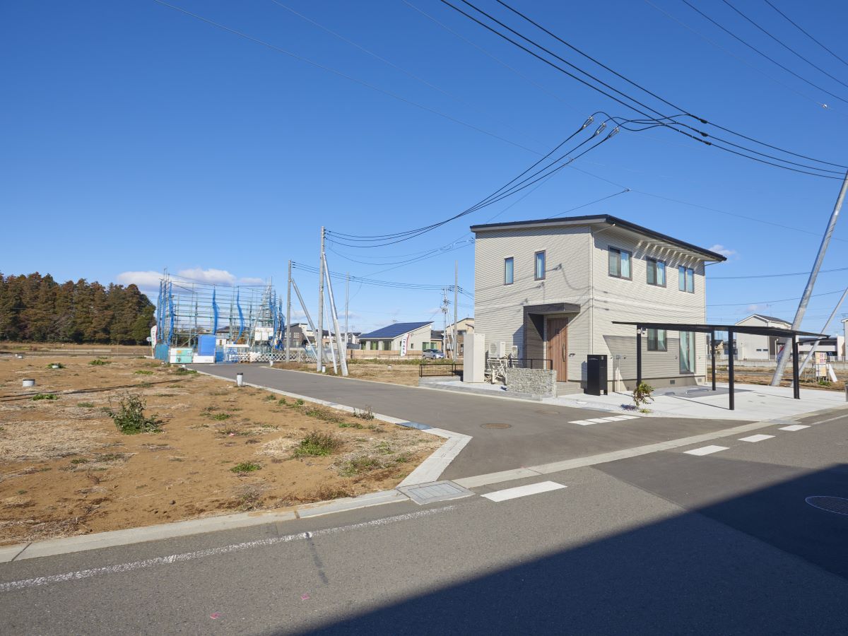 区画6付近　前面道路　