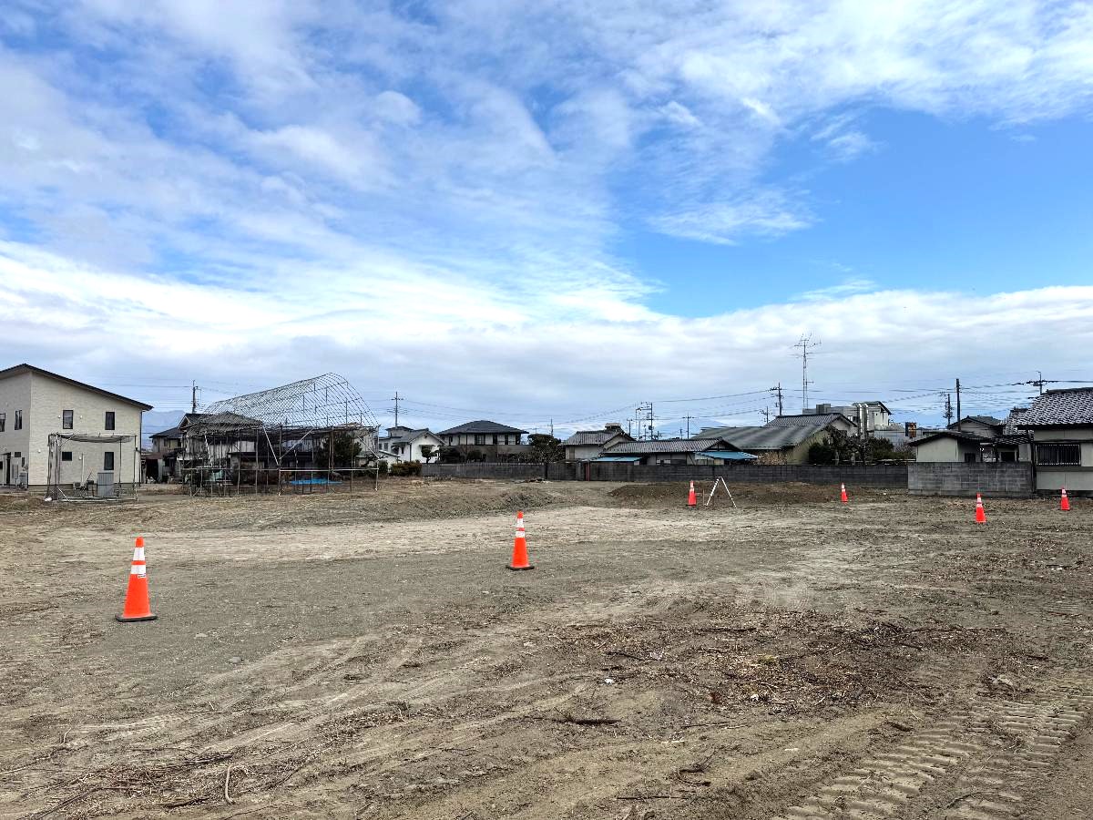 分譲地内北西側より撮影　