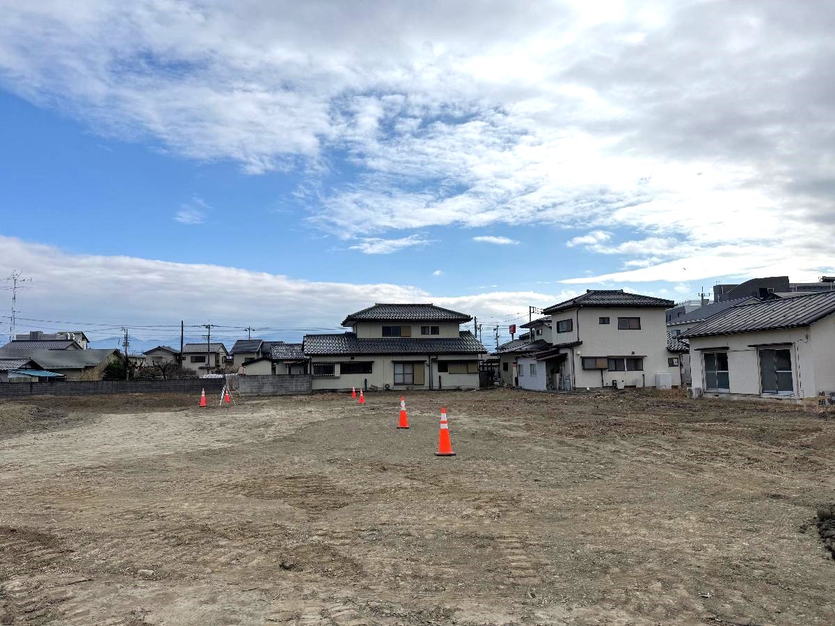 分譲地内北側より撮影　