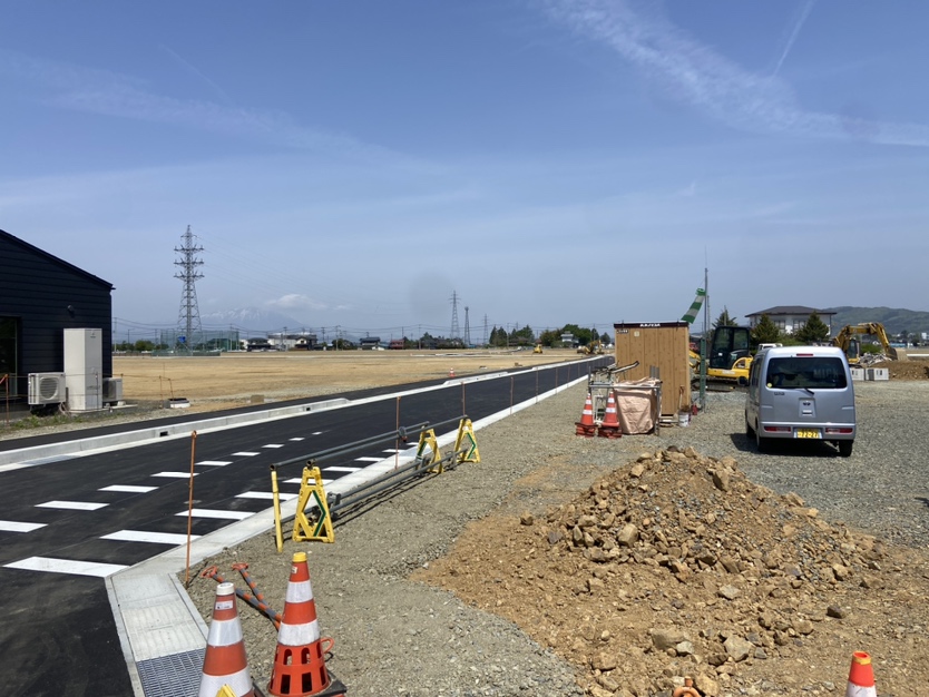 オアシスタウンやはば 土地 現在造成中！　