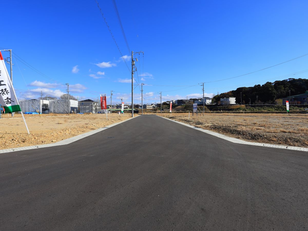 区画26・27・29　前面道路です。　