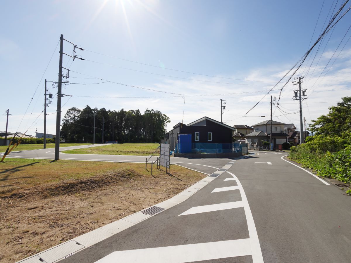 区画7南西道路　実際に現地の様子を確認しませんか？現地ご見学予約お待ちしております！　