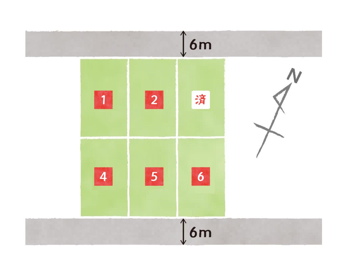 保育園や小学校が徒歩10分圏内！パパもママも心穏やかに子育てできます。　