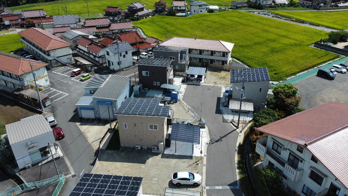 分譲地上空から＿ラスト1区画　