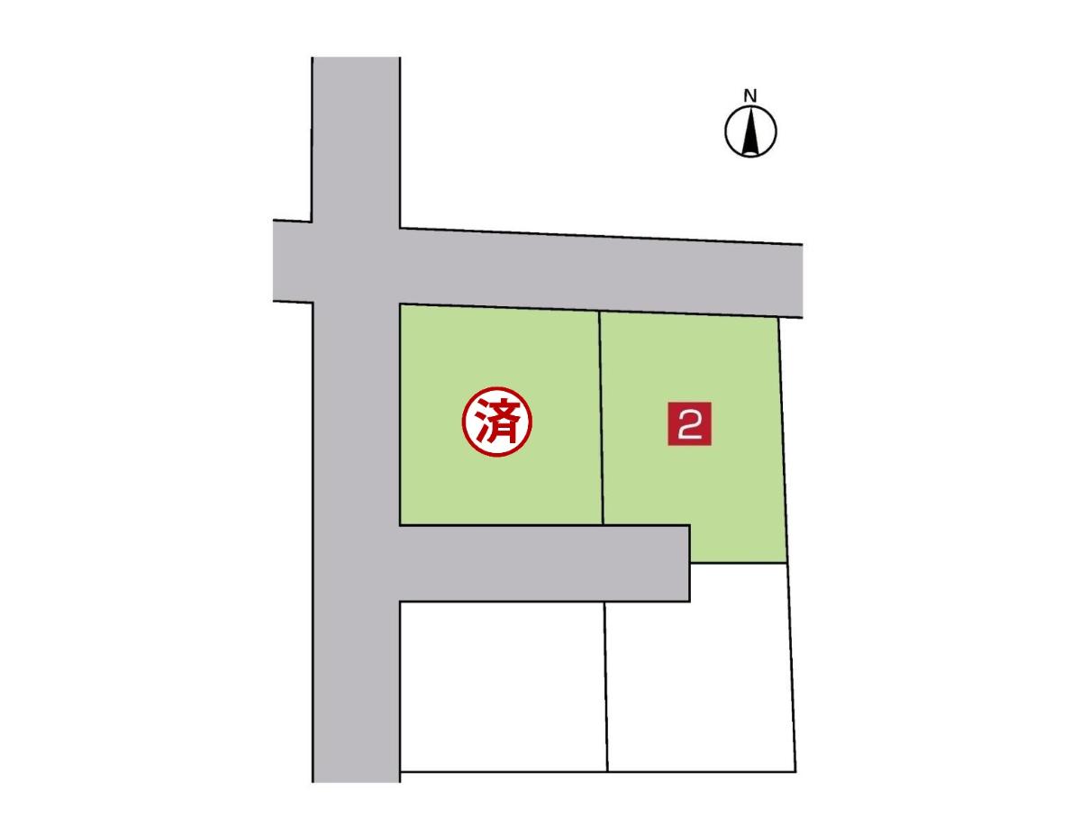 倉敷市福田町福田　２期 戸建 区画図