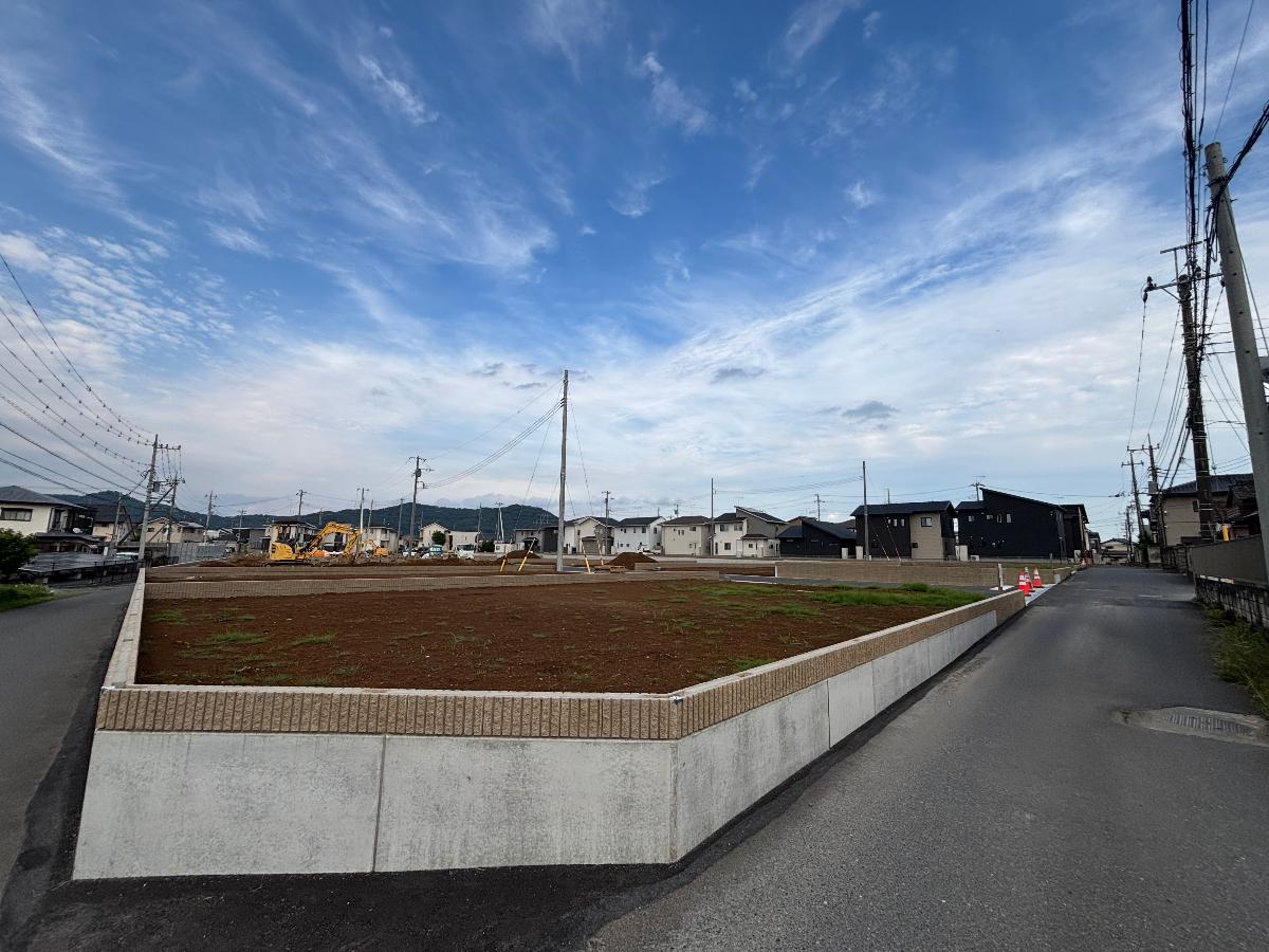 全区画境界ブロック設置　