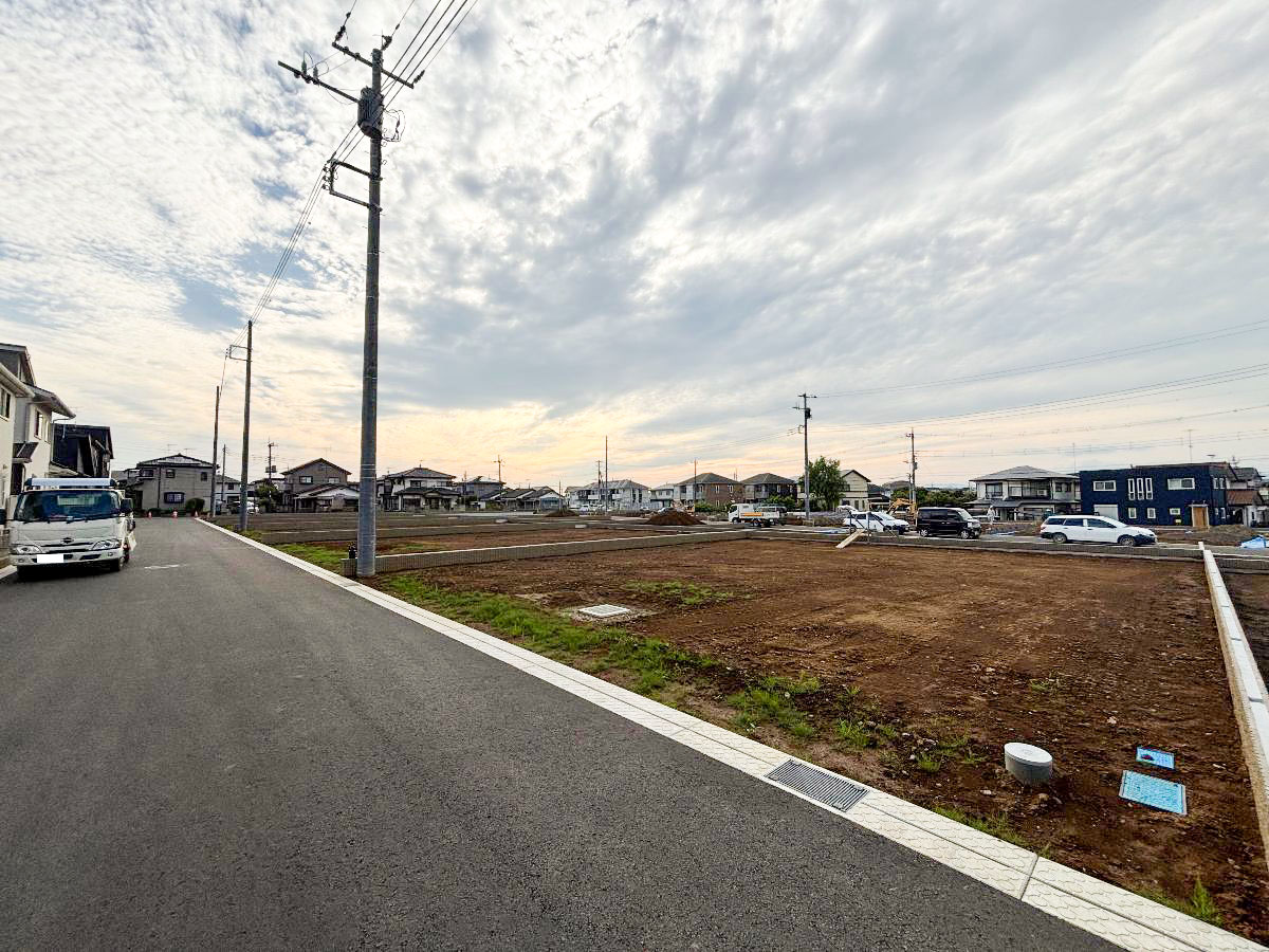 前面道路　