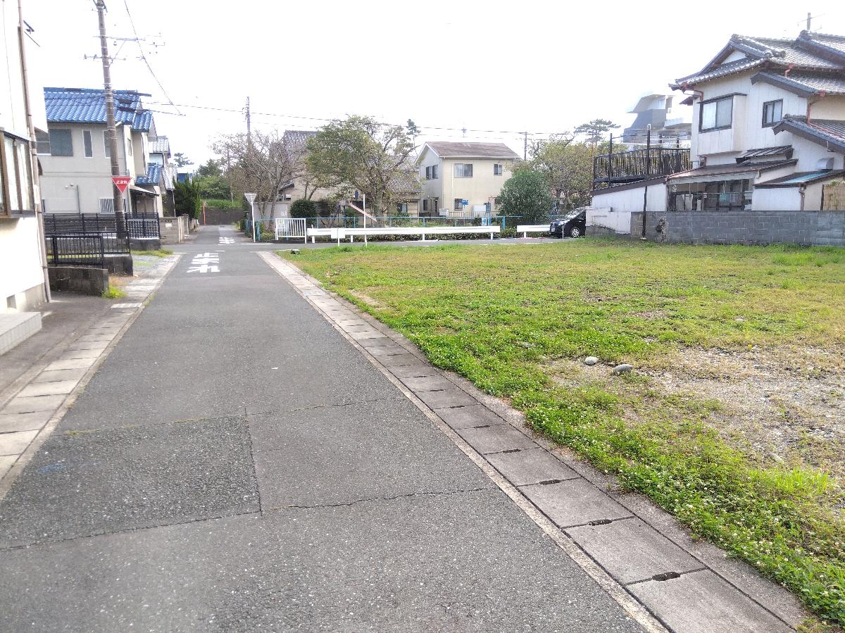 浜松市南区白羽町 土地 前面道路　