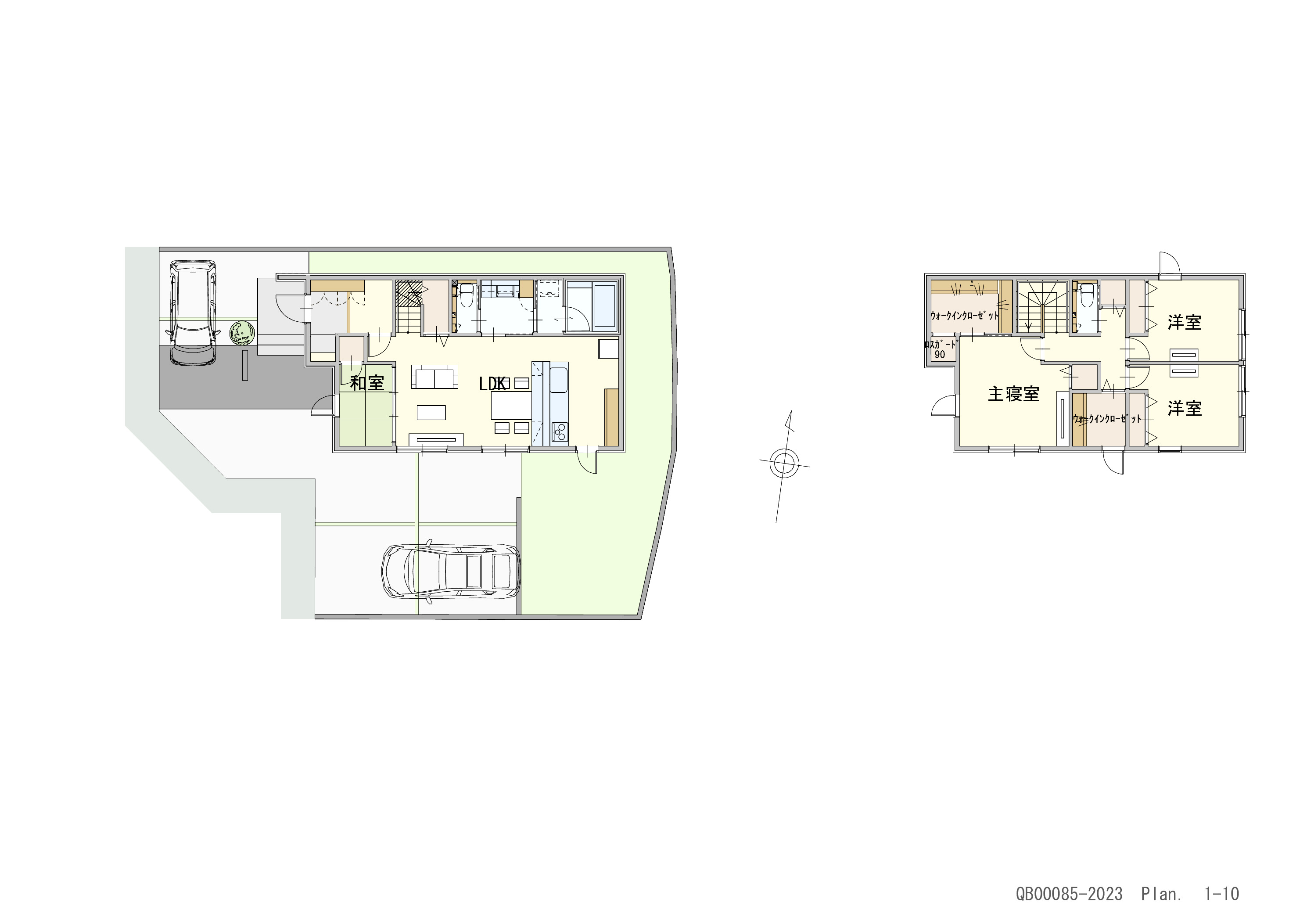 イイコトテラス平田４丁目 戸建 区画番号No.3 間取り図