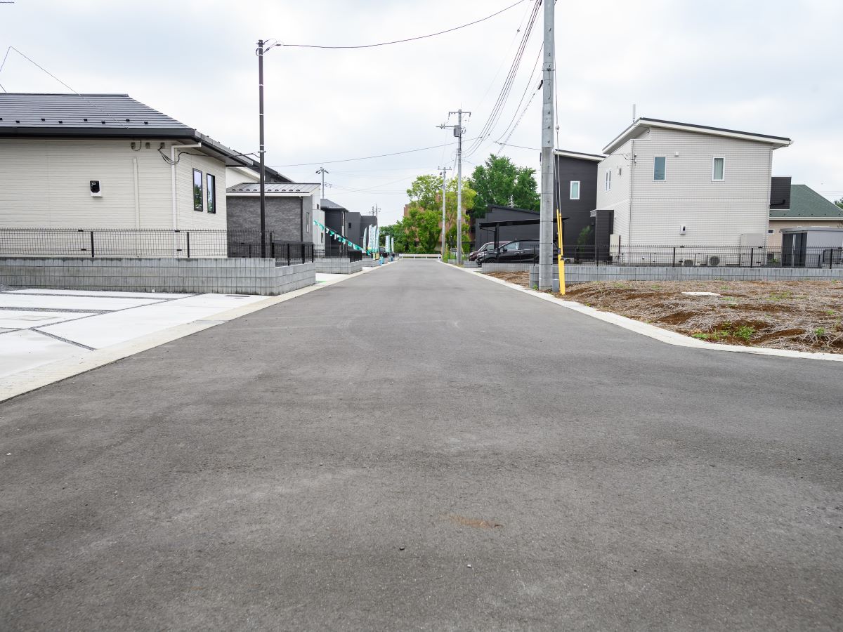 駐車も焦らずゆったり行えるゆとりがあります。　