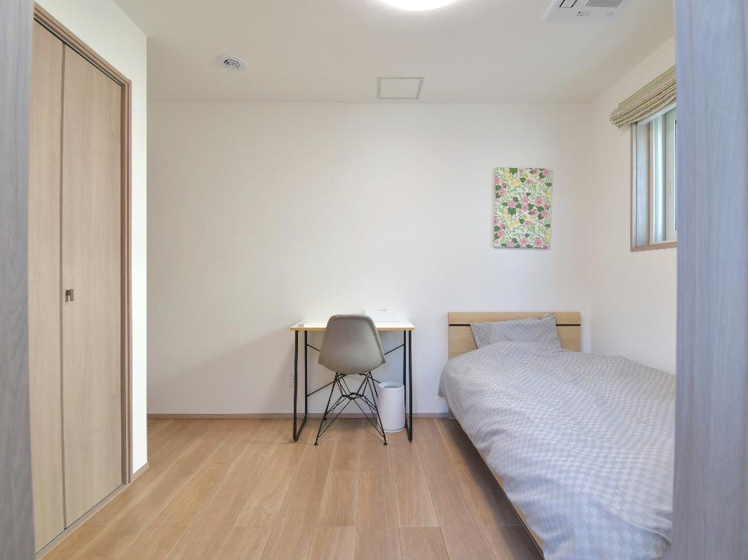 イイコトテラス馬場山緑 モデルハウス 区画番号No.13 各部屋にビルドインされたクローゼットがあります！