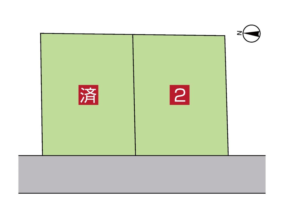 イイコトテラス舟岡 土地 区画図