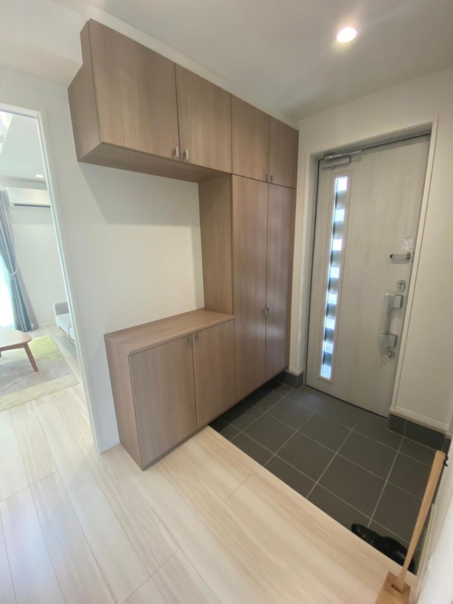 横須賀市粟田宿泊体験棟 モデルハウス 区画番号No.1 シューズボックス