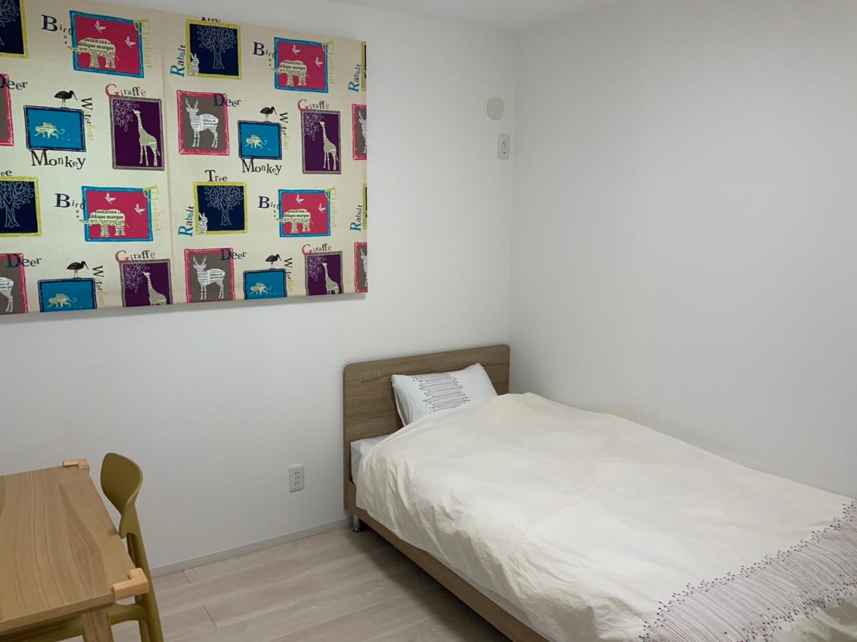 夢の街　大堀　８期 モデルハウス 区画番号No.１２４ 収納も付いている子ども部屋です。