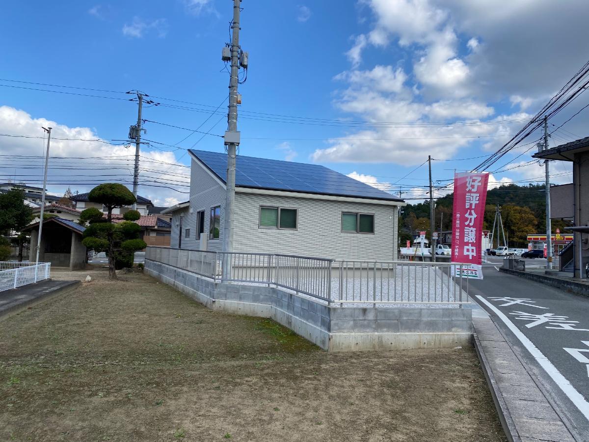 山口市吉田分譲住宅 モデルハウス 西側隣地　