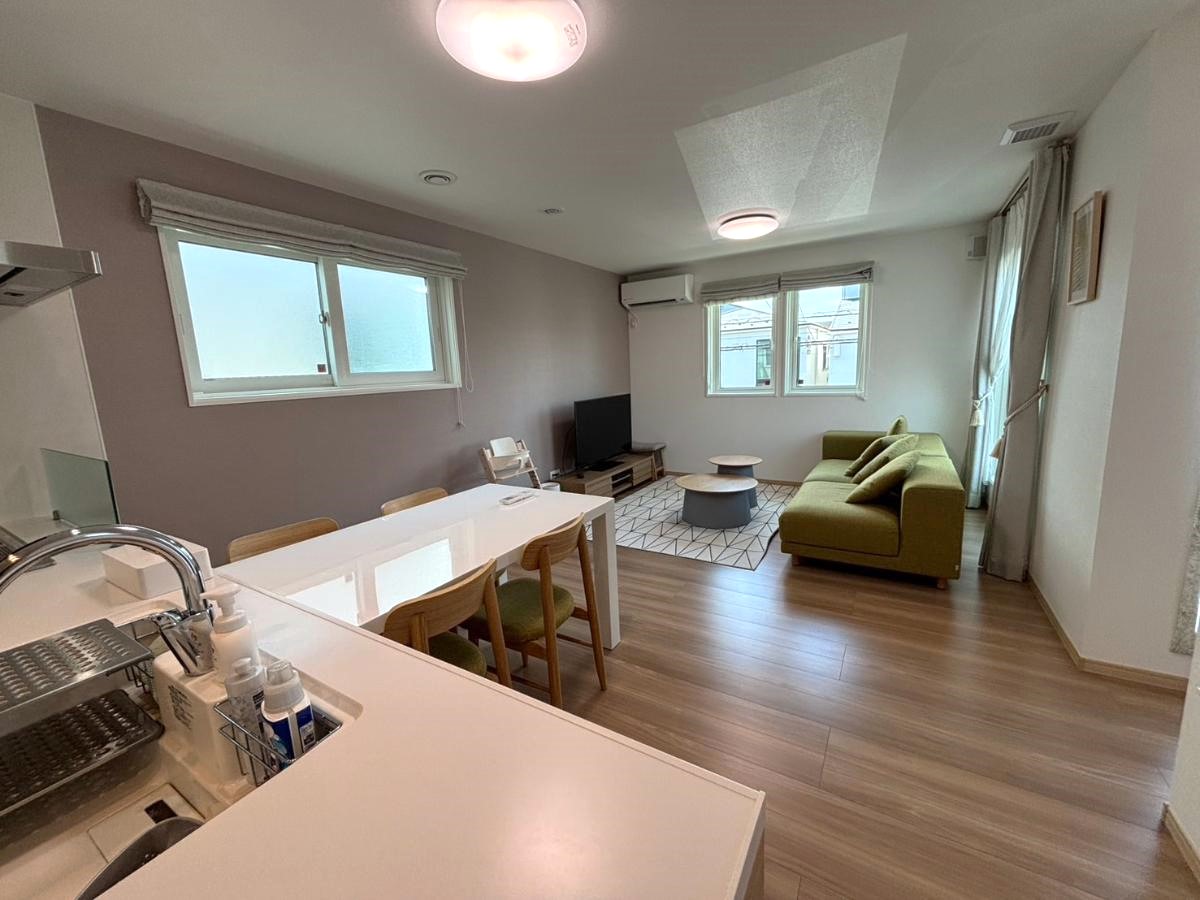 イイコトテラス　東寺尾 モデルハウス 区画番号No.1 2階LDKは16.21帖と、開放感がございます。