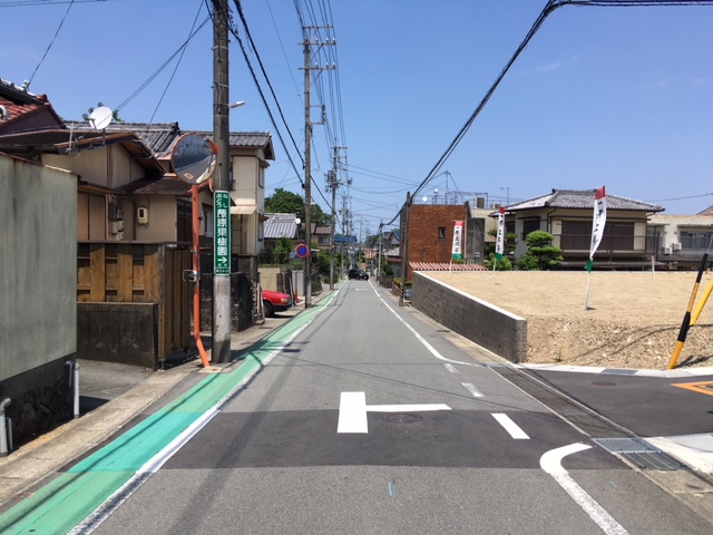 伊勢市浦口４丁目　一条タウン 土地 西側道路（幅員：5ｍ）　