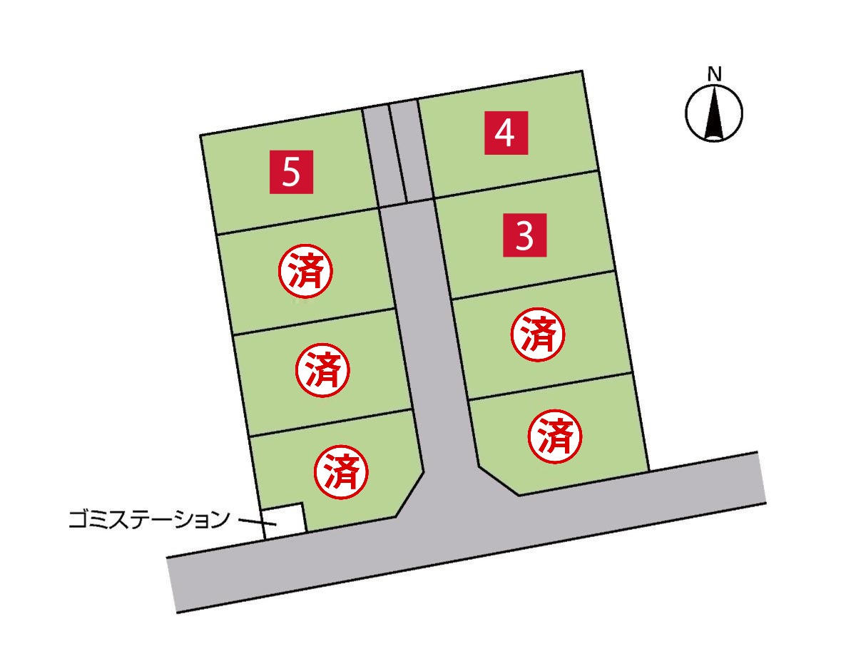 高台から街並みを見渡す素敵な暮らし。空が広く風通しの良い環境で心豊かな時間が過ごせそうです。 　