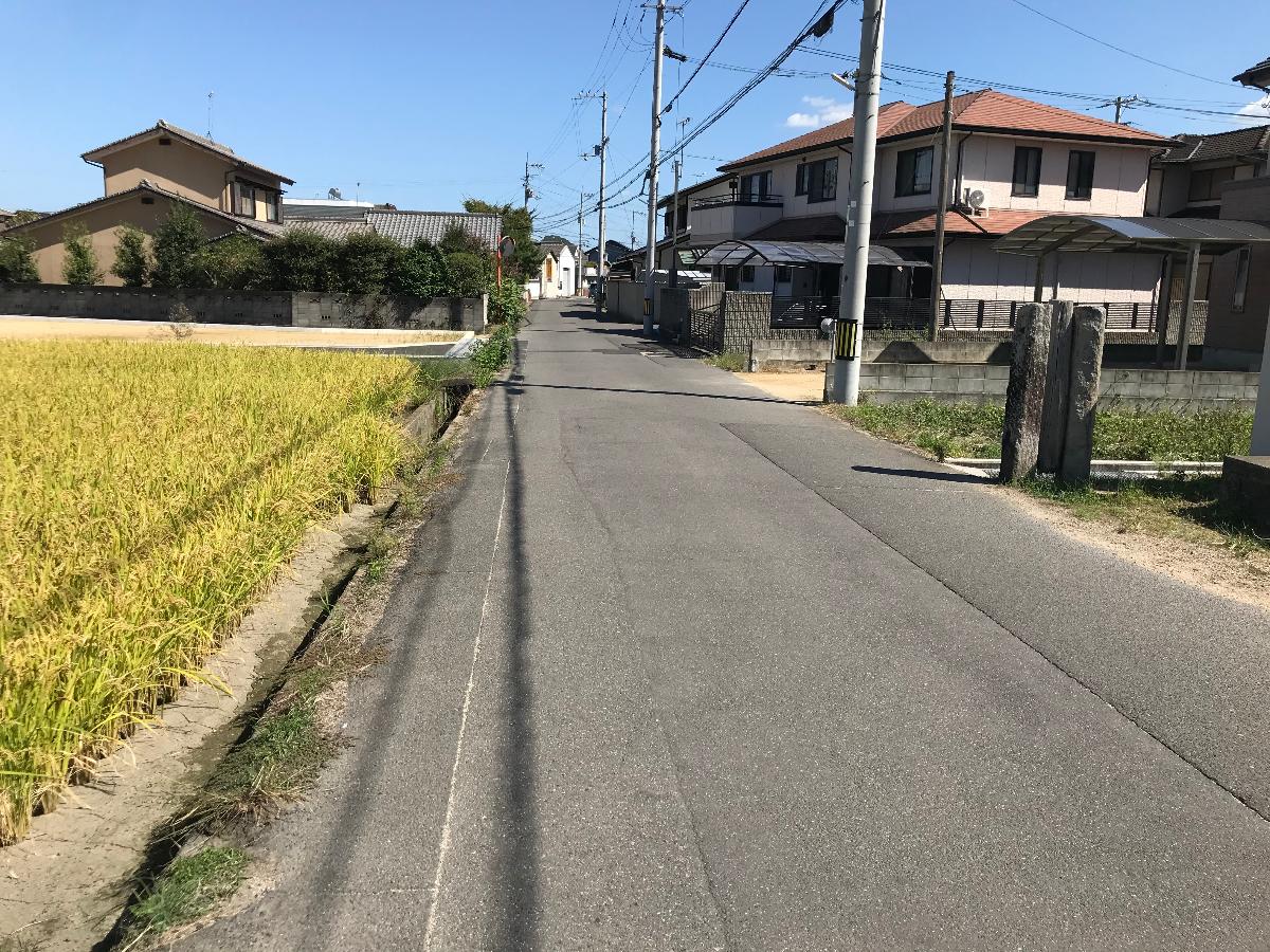 多肥上町分譲地 土地 前面道路　