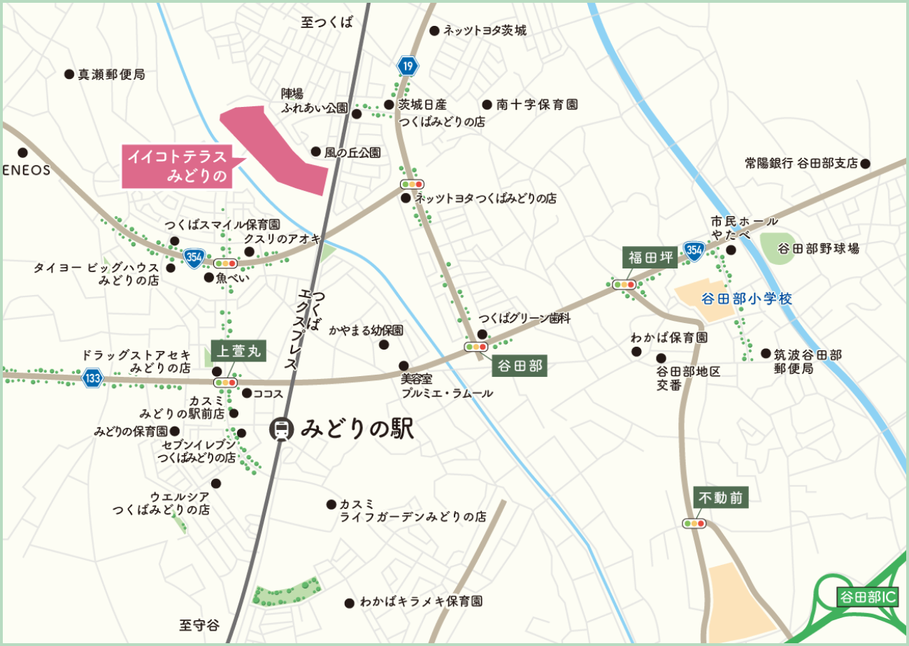 現地案内図
