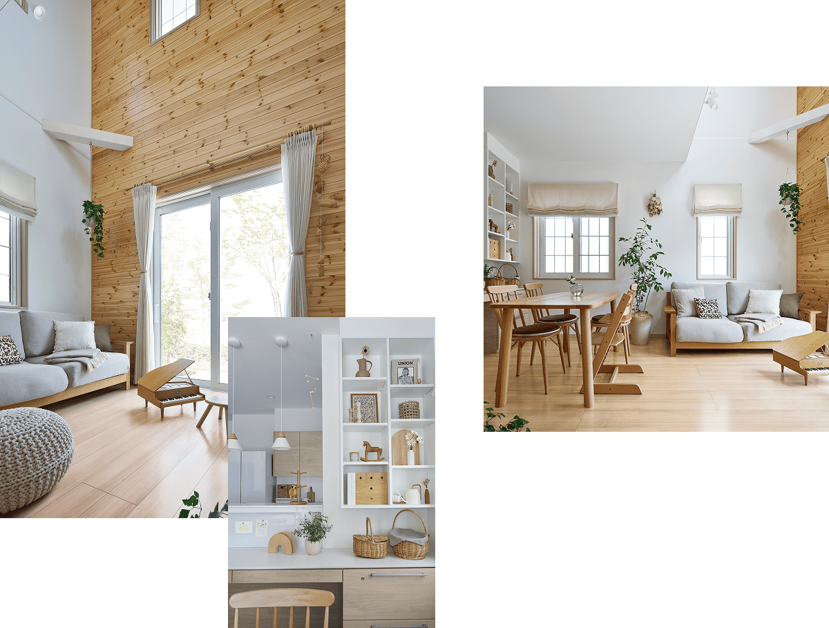 陽だまりのような優しさに包まれて家族の時間が、穏やかに流れていく。イメージ01