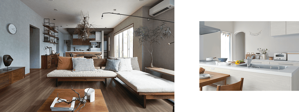 陽だまりのような優しさに包まれて家族の時間が、穏やかに流れていく。イメージ02