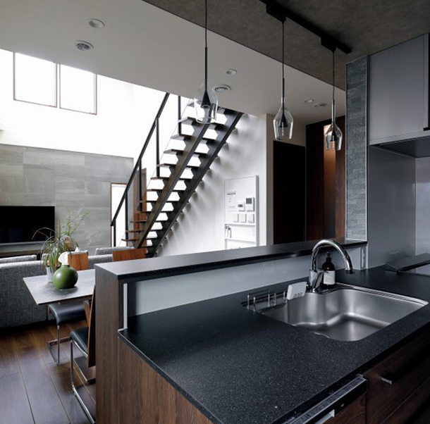 生活感のない、洗練されたホテルライクな暮らし。