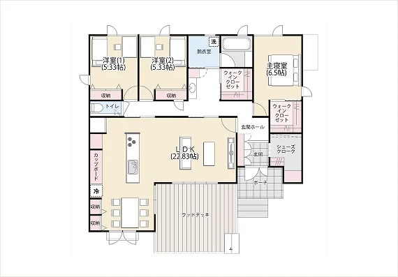 平屋プラン③サムネイル