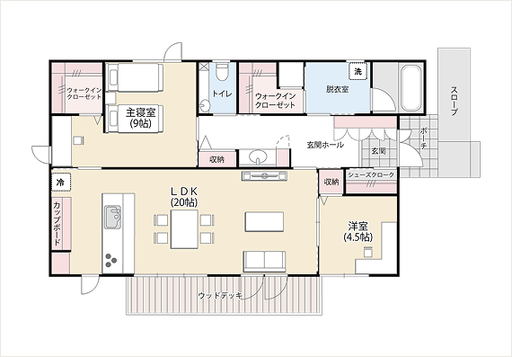 平屋プラン⑥サムネイル