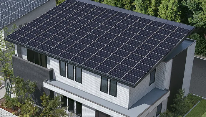屋根一体型太陽光パネル
