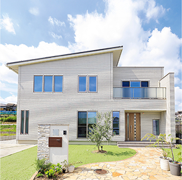 「明るく開放的」をテーマにした家づくり。