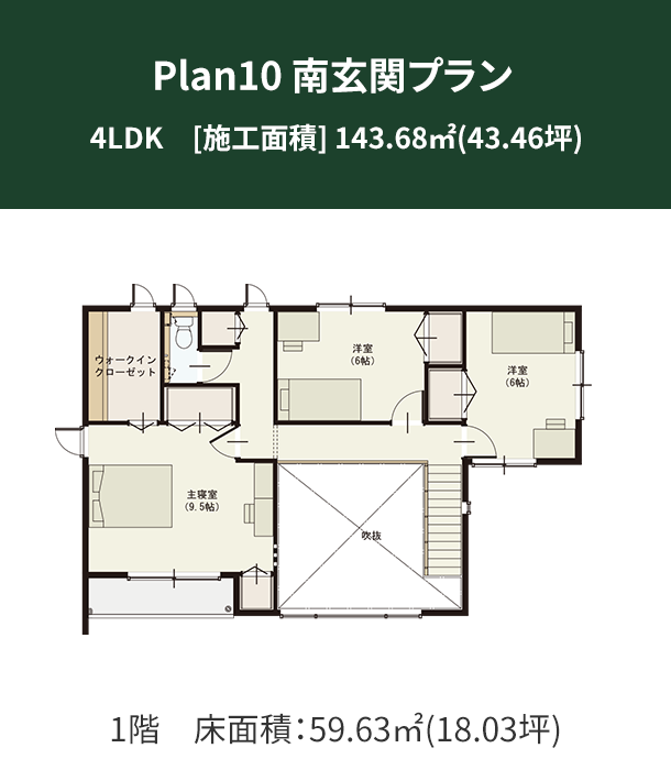 Plan 10：南玄関プラン