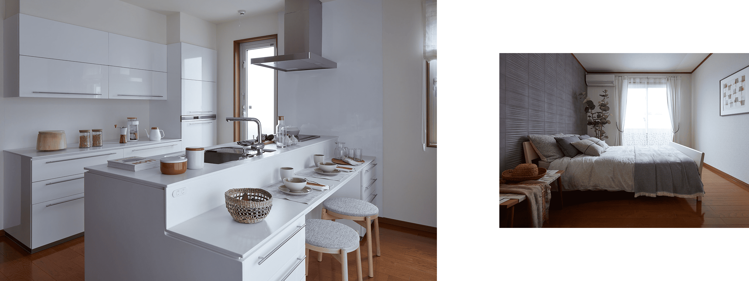 穏やかな光に満たされて、時を忘れるように暮らす。この心地よさが、日常を少し特別にしてくれる。イメージ02