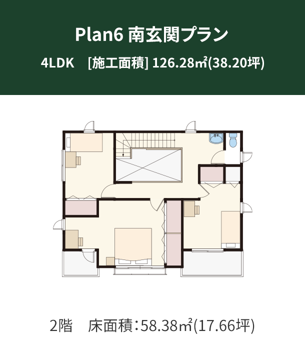 Plan 6：南玄関プラン