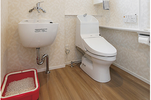 家族用トイレ