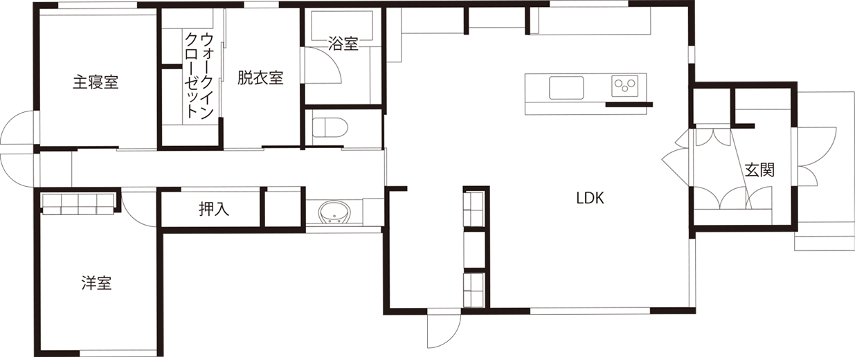 オーナー様の間取り実例01