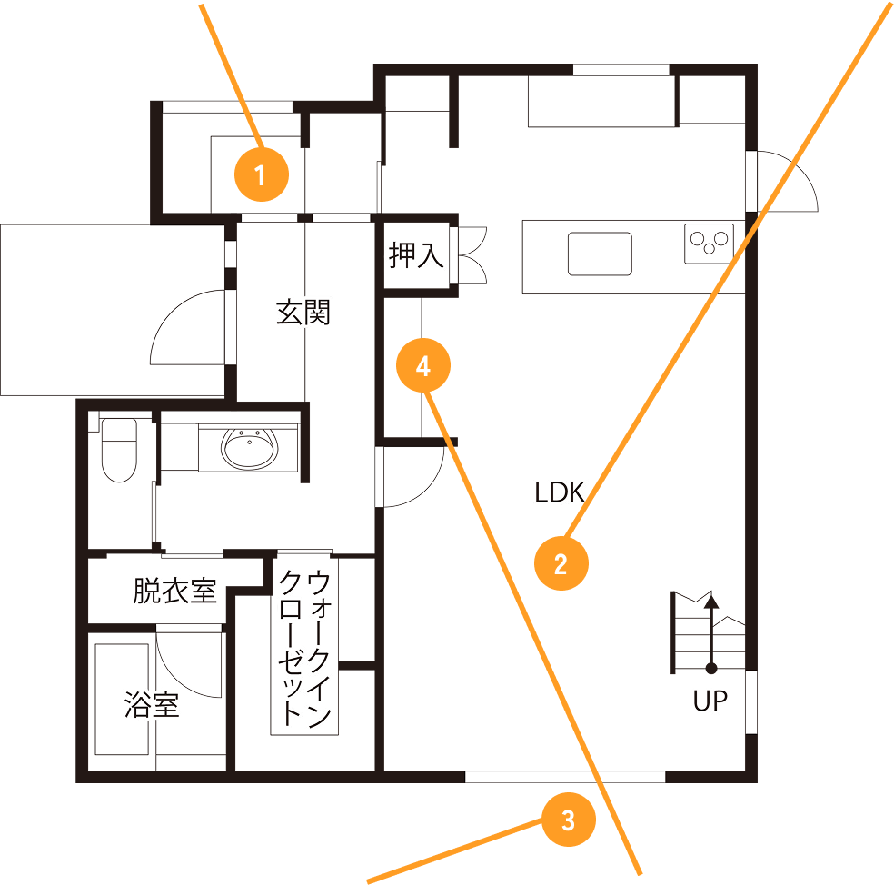 オーナー様の間取り実例