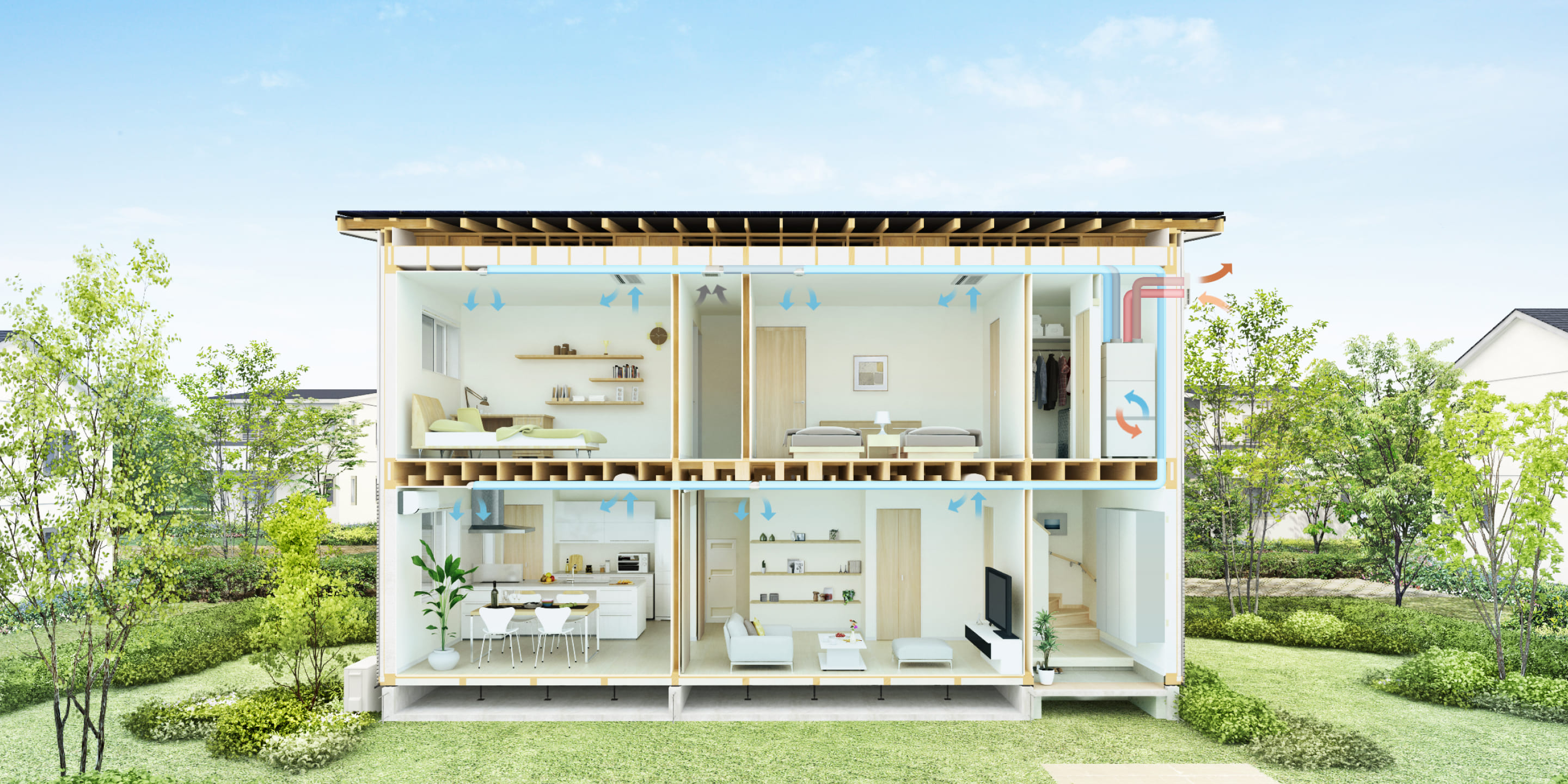 室内イメージ(夏)