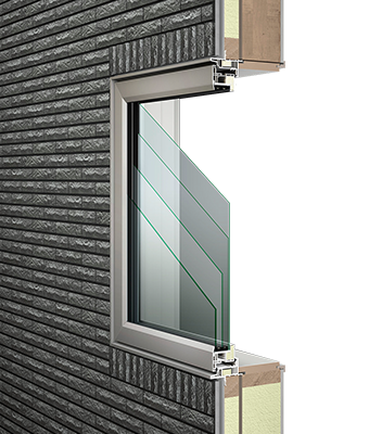 。防犯ツインLow-Eトリプル樹脂サッシ