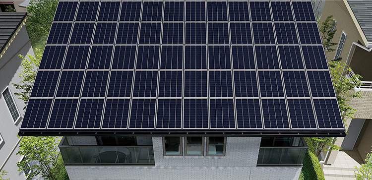 大容量太陽光発電 テクノロジー 性能を追求する住宅メーカー 一条工務店