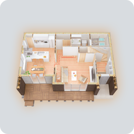 全館床暖房の詳細を見る