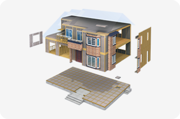 高断熱構造「夢の家I-HEAD構法」の詳細を見る