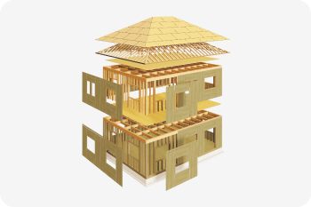 「夢の家」モノコック構造の詳細を見る