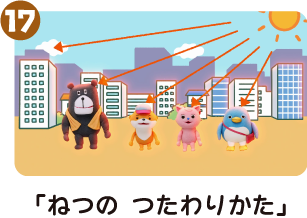 「ねつの　つたわりかた」