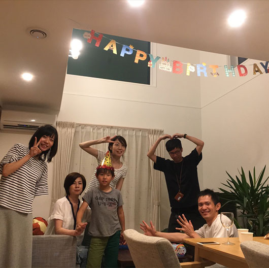 9歳の誕生日会